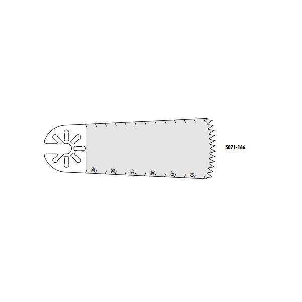 Medline Reprocessed ConMed Oscillating Blades - 5071-550 @HALL LG BONE OSC SB 49.0MM X 6 - 5071550R