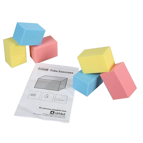 AliMed T-Foam Cubes Exercise Booklets, 25/pk - 5811