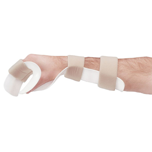 AliMed Deluxe Wrist Neutral Splint Neutral Splint w/AliFleece Liner, Right, Large - 510461/NA/RL