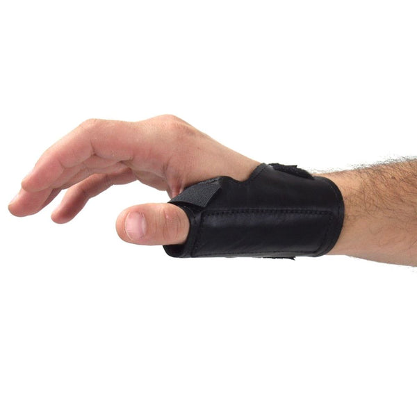 AliMed Low-Profile Thumb Stabilizer Low-Profile Thumb Stabilizer, Black, Left, Large - 51687