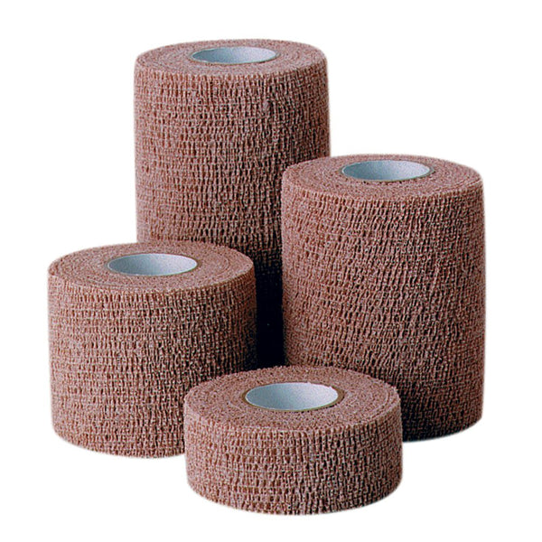Co-Flex NL Cohesive, Flexible Bandages Co-Flex NL, Tan, 6"x5ys, 12 rls/cs - 51899/BEIGE/NA