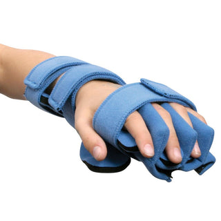 Comfyprene Hand/Wrist Separate Finger Orthosis Comfyprene Hand/Wrist Separate Finger Orthosis, Adult, Left, Light Blue - 51948/LBLUE/NA