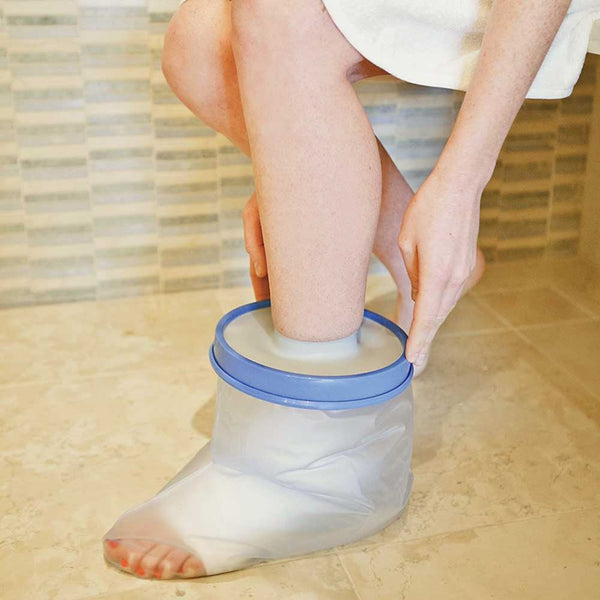 BrownMed SEAL-TIGHT Original Cast and Bandage Protector Cast and Bandage Protector, Pedi, Short Leg, 12" - 66170
