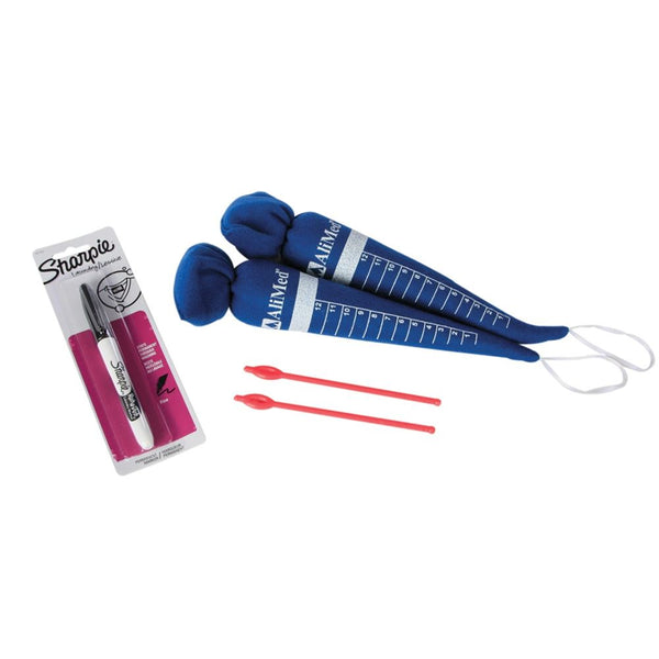 AliMed Antimicrobial-Treated Blue Carrot Hand Contracture Kit Antimicrobial-Treated Blue Carrot Kits, cs/6 - 52310