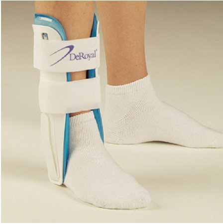 DeRoyal Ankle Support DeRoyal One Size Fits Most Hook and Loop Closure Left or Right Foot