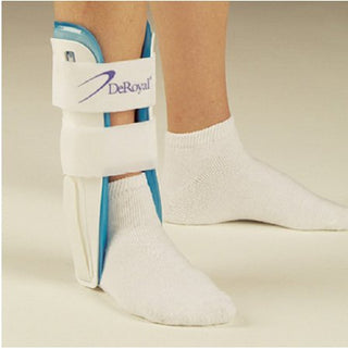 DeRoyal Ankle Support DeRoyal One Size Fits Most Hook and Loop Closure Left or Right Foot