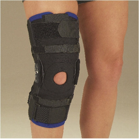 DeRoyal Knee Brace Hypercontrol Medium Slip-On 18 to 21-1/2 Inch Circumference Left or Right Knee