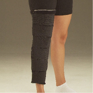DeRoyal Knee Immobilizer Cutaway Universal Elastic Strap Closure 12 to 24 Inch Circumference 20 Inch Length Left or Right Knee