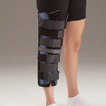 DeRoyal Knee Immobilizer Tietex Universal Loop Lock Closure 12 to 24 Inch Circumference 22 Inch Length Left or Right Knee