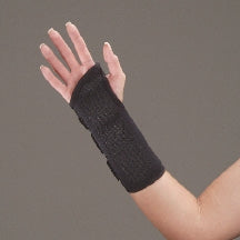 DeRoyal Wrist Splint DeRoyal Tietex Left Hand Black Medium