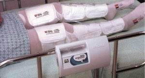 Medline Reprocessed Kendall SCD Express Sleeves - SCD Express Compression Garment, Knee-Length, Size L - 5489