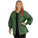 Medline Lincoln ave Unisex Stretch Fabric Scrub Jacket with 3 Pockets - Unisex Lincoln Ave. Cuffed Jacket, Olive Green, Size L - 5542OLVL