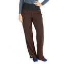 Medline Ocean Ave Women's Stretch Fabric Support Waistband Scrub Pants - Ocean ave Women's Support Waistband Scrub Pants with Cargo Pocket, Size 3XL Regular Inseam, Chocolate - 5560CHCXXXL