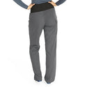Medline Ocean Ave Women's Stretch Fabric Support Waistband Scrub Pants - Ocean ave Women's Support Waistband Scrub Pants with Cargo Pocket, Size 3XL Tall Inseam, Charcoal - 5560CHRXXXLT