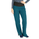 Medline Ocean Ave Women's Stretch Fabric Support Waistband Scrub Pants - Ocean ave Women's Support Waistband Scrub Pants with Cargo Pocket, Size S Regular Inseam, Caribbean Blue - 5560CRBS