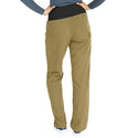 Medline Ocean Ave Women's Stretch Fabric Support Waistband Scrub Pants - Ocean ave Women's Support Waistband Scrub Pants with Cargo Pocket, Size L Regular Inseam, Khaki - 5560KHKL