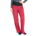 Medline Ocean Ave Women's Stretch Fabric Support Waistband Scrub Pants - Ocean ave Women's Support Waistband Scrub Pants with Cargo Pocket, Size S Petite Inseam, Pink - 5560PNKSP