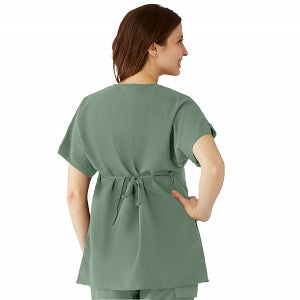 Medline Charlotte ave Women's Maternity Scrub Top - Charlotte ave Maternity Scrub Top, Size XS, Olive - 5568OLVXS