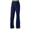 Medline Pacific ave Women's Stretch Fabric Wide Waistband Scrub Pants - Pacific ave Women's Wide Waistband Scrub Pants with Cargo Pocket, Size XL Regular Inseam, Navy - 5570NVYXL