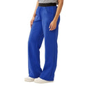 Medline Pacific ave Women's Stretch Fabric Wide Waistband Scrub Pants - Pacific ave Women's Wide Waistband Scrub Pants with Cargo Pocket, Size XXS Petite Inseam, Royal Blue - 5570RYLXXSP