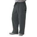 Medline Illinois Avenue Men's Athletic Cargo Scrub Pants with 7 Pockets - Illinois ave Men's Athletic Cargo Scrub Pants with 7 Pockets, Size XXS Tall Inseam, Charcoal - 5800CHRXXST