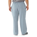 Medline Illinois Avenue Men's Athletic Cargo Scrub Pants with 7 Pockets - Illinois ave Men's Athletic Cargo Scrub Pants with 7 Pockets, Size M Tall Inseam, Light Gray - 5800GRYMT