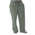 Medline Illinois Avenue Men's Athletic Cargo Scrub Pants with 7 Pockets - Illinois ave Men's Athletic Cargo Scrub Pants with 7 Pockets, Size S Tall Inseam, Olive - 5800OLVST