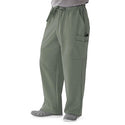Medline Illinois Avenue Men's Athletic Cargo Scrub Pants with 7 Pockets - Illinois ave Men's Athletic Cargo Scrub Pants with 7 Pockets, Size 3XL Regular Inseam, Olive - 5800OLVXXXL