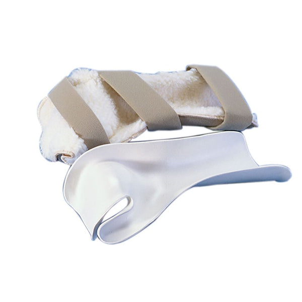 AliMed Deluxe Resting Pan Mitt Splint Splint w/AliFleece Liner, Left, Small - 510745/NA/LS