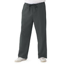 Medline Newport ave Unisex Stretch Fabric Scrub Pants with Drawstring - Newport ave Unisex Drawstring Waist Scrub Pants with 3 Pockets, Size M Petite Inseam, Charcoal - 5900CHRMP