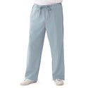Medline Newport ave Unisex Stretch Fabric Scrub Pants with Drawstring - Newport ave Unisex Drawstring Waist Scrub Pants with 3 Pockets, Size XXS Petite Inseam, Light Gray - 5900GRYXXSP