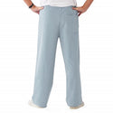 Medline Newport ave Unisex Stretch Fabric Scrub Pants with Drawstring - Newport ave Unisex Drawstring Waist Scrub Pants with 3 Pockets, Size XXS Tall Inseam, Light Gray - 5900GRYXXST