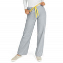Medline AngelStat Unisex Reversible Drawstring Waist Scrub Pants - AngelStat Unisex Reversible Drawstring Waist Scrub Pants with Angelica Color-Coding, Size XS Regular Inseam, Light Gray - 600NGTXS-CA
