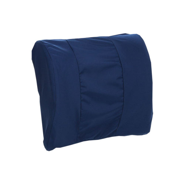 AliMed Lumbar Supports Contoured Cushion, Std. Foam, Straight Back, Black - 66429