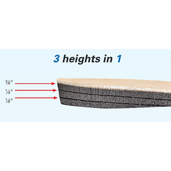 AliMed Adjustable Heel Lifts Heel Lift, Medium, Box of 6 - 64444/NA/NA/MD