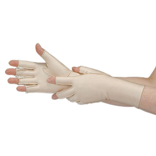 Alimed Gentle Compression Gloves 3/4 Finger, Wrist, Left, Large - 60612/NA/LL