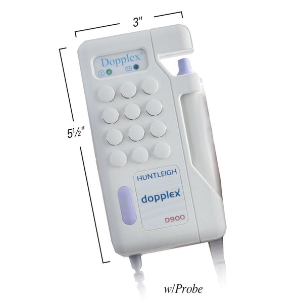 Huntleigh Mini Dopplex (D900) Mini Doppler, 5MHZ Probe - 62074/NA/5MH