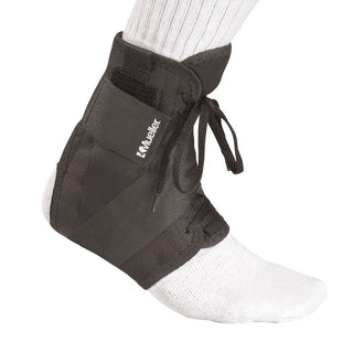 Mueller Soft Ankle Brace with Straps Soft Ankle Brace w/Straps, Small - 64405