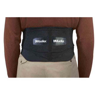 Mueller Adjustable Lumbar Back Brace with Removable Pad, Regular