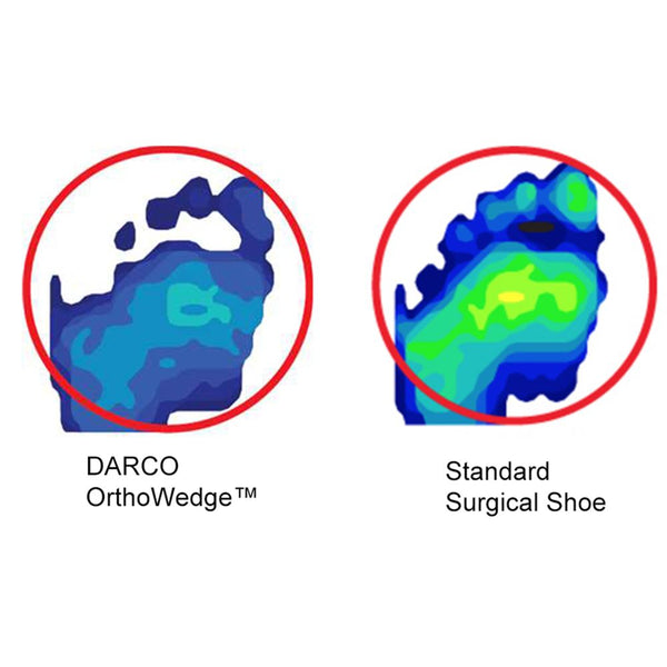 DARCO OrthoWedge Shoe Ortho-Wedge Shoe, Medium, each - 64572