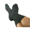 SmartKnit Socks CoolMax, Crew Hgt., White, Wide, Large, 2 Pair - 65210/WIDE/LG