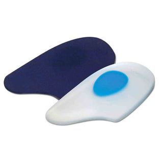 PediFix Visco-GEL Posted Heel Pad, Soft Spur Spot Visco-Gel Posted Heel Pad, Soft Spur Spot, Uncovered, Medium, Pair - 65625