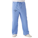 Medline Unisex 100% Cotton Reversible Hyperbaric Drawstring Scrub Pants - Unisex 100% Cotton Reversible Hyperbaric Drawstring Scrub Pants with Medline Color-Coding, Size 3XL Regular Inseam, Ceil Blue - 659MHSXXXL-CM