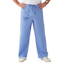 Medline Unisex 100% Cotton Reversible Hyperbaric Drawstring Scrub Pants - Unisex 100% Cotton Reversible Hyperbaric Drawstring Scrub Pants with Medline Color-Coding, Size 3XL Regular Inseam, Ceil Blue - 659MHSXXXL-CM