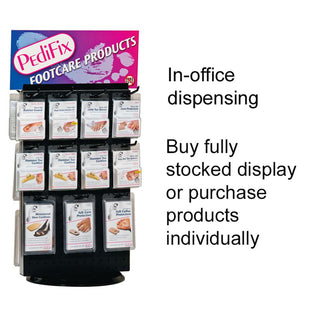 PediFix 2-Sided Countertop Spinner Display PediFix Countertop Spinner, 2-Sided Display, Stocked - 66484