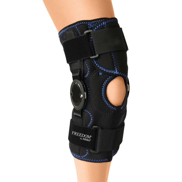 FREEDOM Breathable Hinged Knee Braces Hinged Knee Brace, Pull-Up, 2X-Large - 66891/NA/NA/2XL
