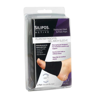 Silipos Active Plantar Fasciitis Gel Arch Sleeves Active Plantar Fasciitis Gel Arch Sleeves - 66943