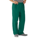 Medline AngelStat Unisex Elastic Waist Cargo Scrub Pants - AngelStat Unisex Elastic Waist Cargo Scrub Pants, Size XL Long Inseam, Hunter Green - 674NHGLXL