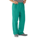 Medline AngelStat Unisex Elastic Waist Cargo Scrub Pants - AngelStat Unisex Elastic Waist Cargo Scrub Pants, Size 4XL Long Inseam, Emerald - 674NJT4XLM