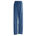 Medline AngelStat Unisex Elastic Waist Cargo Scrub Pants - AngelStat Unisex Elastic Waist Cargo Scrub Pants, Size XL Long Inseam, Navy - 674NNTXLL